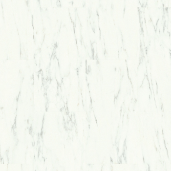 Panele winylowe Quick-Step Alpha Vinyl Tiles Marmur Carrara biel AVST40136
